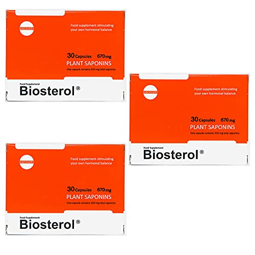 Megabol, 3 x BIOSTEROL á 36 Kapseln (insgesamt 108 Kapseln), Nahrungsergänzungsmittel, mit Saponinen, Phytosterinen und Steroidalkaloiden Cover
