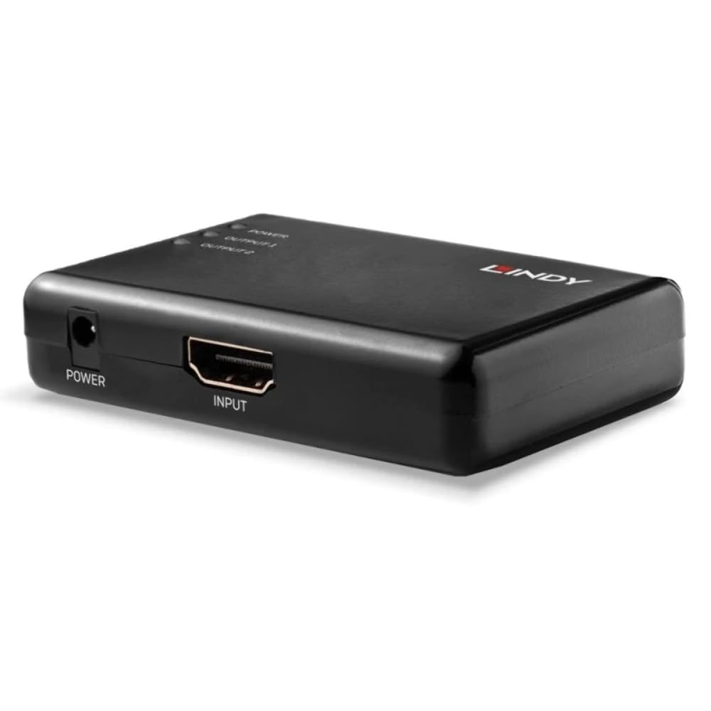 Lindy 38358 2 Port 18G HDMI Splitter günstig kaufen bei Huss Licht & Ton Lindy 38358 2 Port 18G HDMI Splitter günstig kaufen bei Huss Licht & Ton