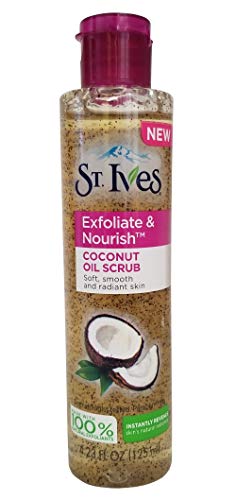 St. Ives Exfoliate & Nourish Coconut Oil Scrub, 4.23 oz (Pack of 2)