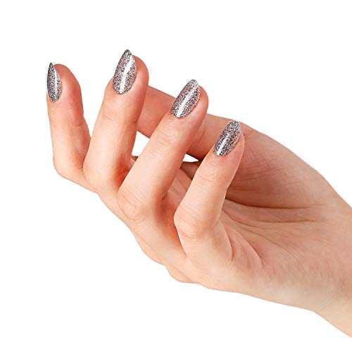 Bluesky Gel-Nagellack, Herbst- und Winter-Kollektion 2020, Himalaya AW2024 Silberglitzer, Grau, langlebig, splitterfest… – Bild 5