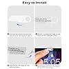 CloudValley [2-Pack Upgrade Rotating] Laptop Camera Cover Slide, 0.015 Inch Ultra-Thin Metal Web Camera Cover for Laptop Computer, MacBook Pro/Air, iMac, PC, Protect Your Privacy (Silver)