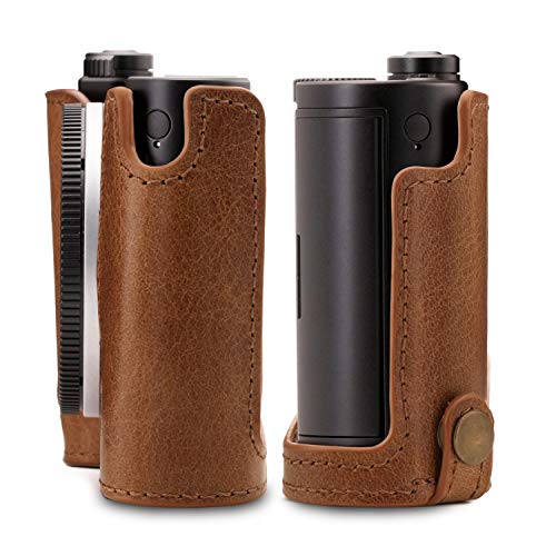 MegaGear Ever Ready Echtleder Kameratasche mit Trageriemen kompatibel mit Leica TL2, TL – Bild 8