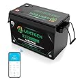 E-LekTech 12V 330Ah LiFePO4 Lithium Battery, Built-in 200A BMS, Up to 10000 Deep Cycle, Max. 2560W Power Output, Perfect for RV, Solar, Marine, Camping, Off-Grid, Home Energy Storage