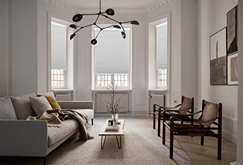 image for MiLin Cellular Shades Blackout Cordless, Fast Delivery Window Blinds a