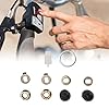 Bicycle Motor Nut, Strong Replacement Universal Bicycle Hub Motor Nuts Kit Steel for Scooters #1
