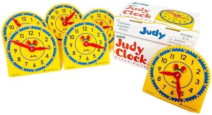 Judy Carson Dellosa Education Carson Dellosa Mini Clock Set—5