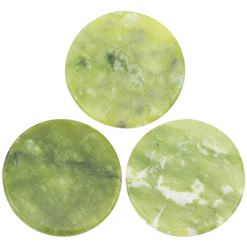 TXErfolg Eyelash Extension Jade Stone Glue Lashes Grafting Palette Holder Pad Glue Stone Holder for Eyelash Extension Accessories 3 pcs