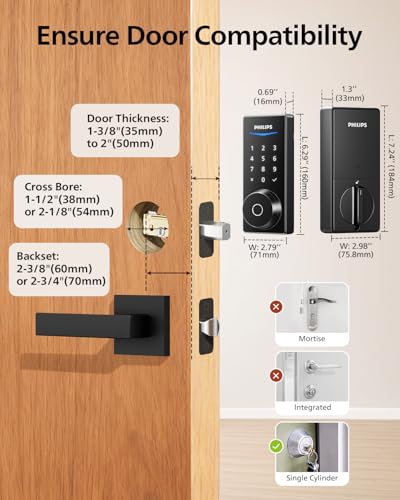 Philips Wi-Fi Smart Door Lock, Fingerprint Door Lock - image 9