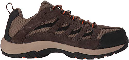 Columbia Men's Crestwood Wide Breathable, High-Traction Grip, Camo Brown, Heatwave, 11 D US