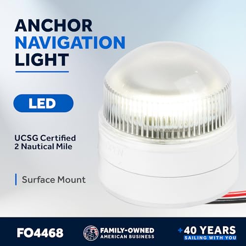 image for Five Oceans Anchor Light - Stern Lights for Boats, Boat Lights Navigat