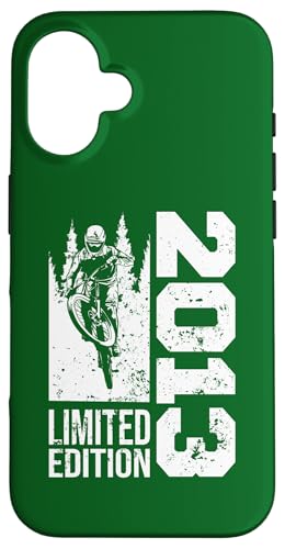MTB Mountainbike Nacido en 2013 Cumpleaños BTT-Bicicleta Carcasa para iPhone 16