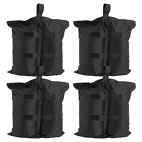 RUYICZB Pavilion Weights Set of 4, Base Weight for Garden Tent, Party Tent, Pop-Up Tent, Parasol, Trampoline, Sandbag Can Be Filled with Sand And Gravel