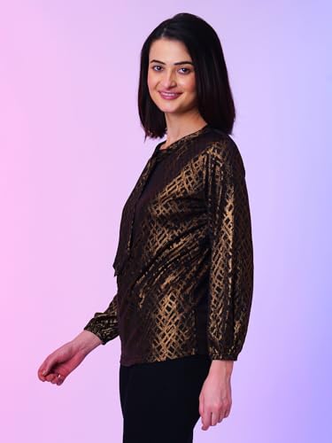 Image of Globus Women Top (3641352001 Bronze M)