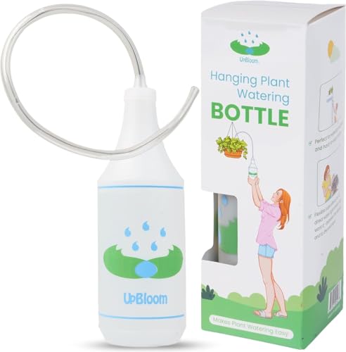 UpBloom - 32 Oz Squeeze Bottle for Hanging Plants Squirt Bottle/Water Container for Outdoor/Indoor Hanging Plant Made in The USA (Great Alternative for Outdoor/Indoor Watering Can)