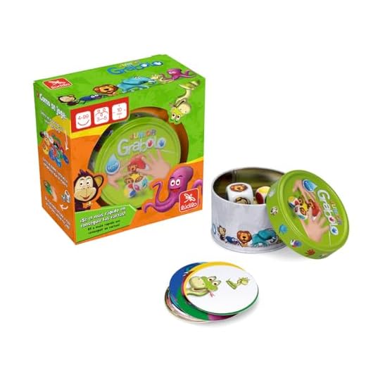 Grabolo junior, juego educativo para desarrollar observación y lógica, juego en familia (Lúdilo)