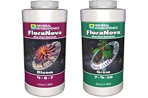 FloraNova Grow & Bloom - 1 Pint Each - Plant Food for...