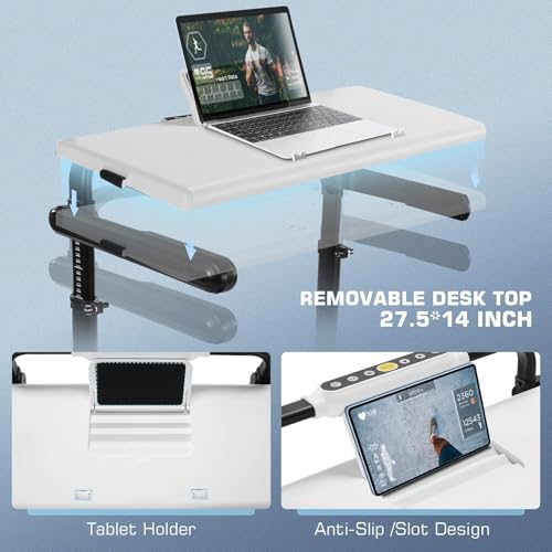 Image of ANCHEER Walking Pad Treadmill with Incline - Under Desk Treadmill, 3.5HP Portable Foldable Treadmills for Home Small Spaces, Office, Compact Running Machine with LED Display