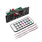 modulo reproductor de audio mp3 bluetooth 【 Con control remoto】: soporte USB / Interruptor de tarjeta, la canción, la siguiente canción, control de volumen, EQ, PLAY/ PAUSE, DETENER, REPETIDO DE SOLA, MUTE, COMPRADO