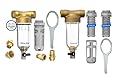 Waterdrop WD-RPFK 40-50 Micron Spin Down Sediment Filter with 50/200 Micron Spin Down Sediment Filter, Bundle