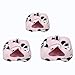 WYJW Nido di Animali di Piccola Taglia Invernale Addensato in Peluche Pet House Bed Riccio con Motivo a Panda Che Offre Comfort e Sicurezza per Il Criceto cavia Scoiattolo Volante Rosa (L)