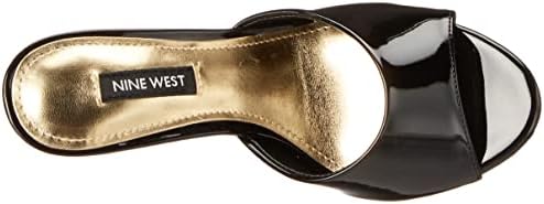 Nine West Women's Divas Heeled Sandal, Black, 8.5 | Image 4