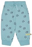 loud + proud Unisex Kinder und Baby weiche Sweathose, GOTS Zertifiziert, Baby-und Kleinkind-Ausstattung, Lagoon, 110/116