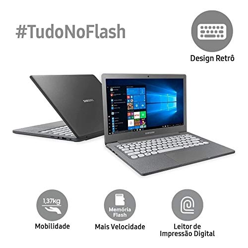 Notebook Samsung 13.3 Full HD Intel 2.6GHz 4GB RAM 64GB SSD Windows 10 PRO