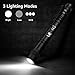 LE LED Pen Flashlights, Lightweight, Mini, Waterproof Pocket Flashlight with Clip, 2 Pack Small Flashlights for Inspection, Work, Emergency