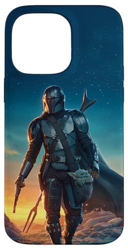 Coque iPhone 14 Pro Max Star Wars cadeau idéal pour les fans de Grogu et Mandalorian