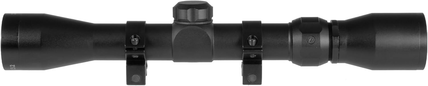 Truglo Trushot Rifle Sope with Duplex Reticle, Black