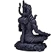 Black Lord Shiva Statue for Car Dashboard Decor Idol, God Idols for car Dashboard, Shiv ji ki murti, Adishiva Statue, Lord Shiva Murti showpiece (Black) (Size 9cm×6cm)