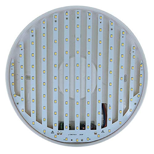 Ilett 18 Watts New Upgraded Modern Minimalist Real K9 Crystal Tears Round Led Ceiling Light, 14 In, Surface, Russian Style, Day Light #TOP2