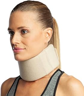 ArmoLine Foam Neck Collar Basic Support Disc Hernia Osteoarthritis Brace Medical Grade Small Medium Large Men Women Cervical Posture (S)