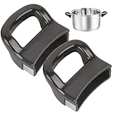 2 pezzi di ricambio per maniglia per pentola a pressione manico universale in bachelite a 3 fori accessori per pentola
