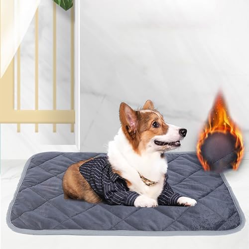 Coussin auto-chauffant animaux tapis lavable et chaud pour lit - 7