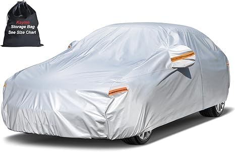kayme 6-Layer Waterproof Custom-Fit Car Cover for Subaru Impreza Hatchback