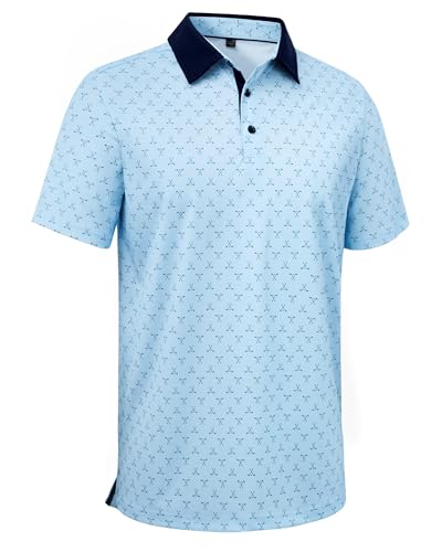 Blue Print Golf Polo Shirt