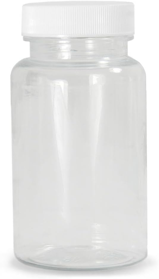 QORPAK - 6.75oz (200ml) Cl PET Packer w/38-400 WHT PP Stur deeSeal PE Foam Cap ATT, CS335
