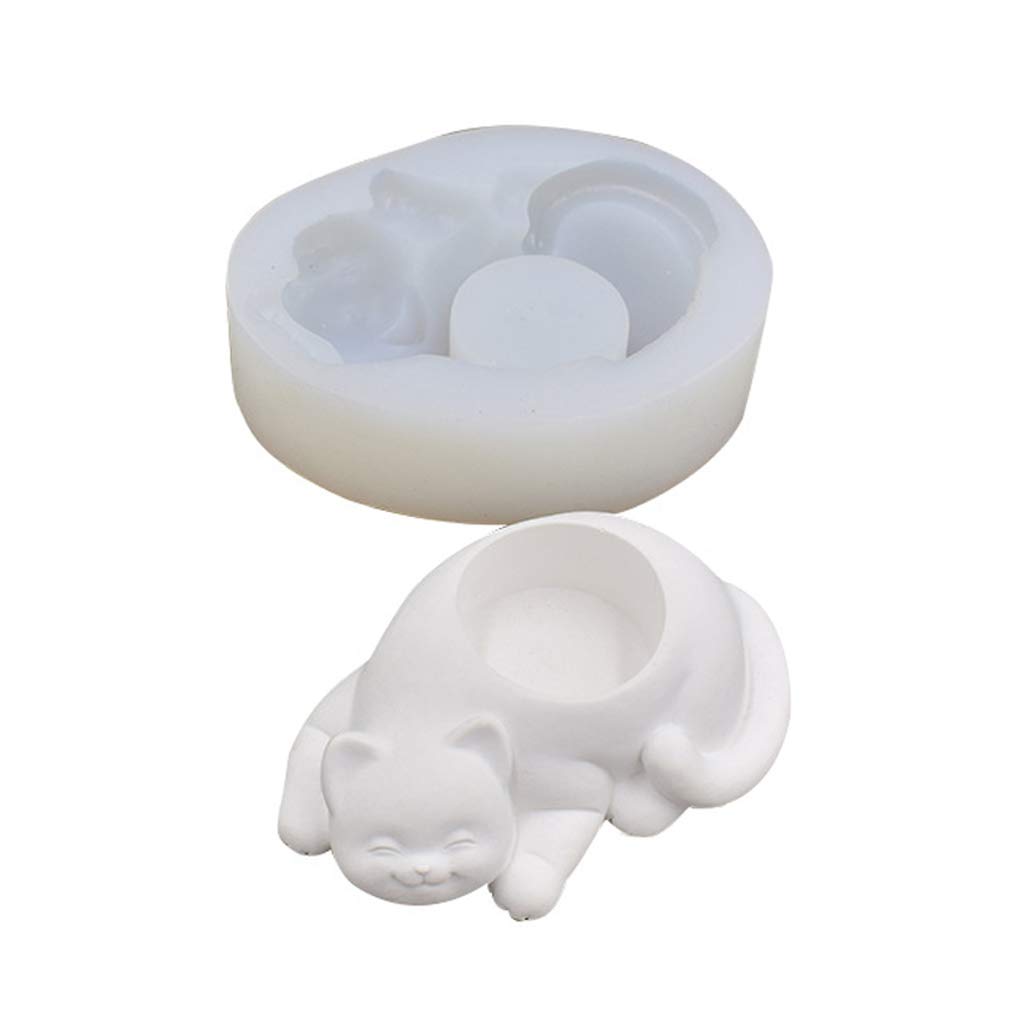 Moulage en silicone pour résine époxy de bougeoir hexagonal DIY
