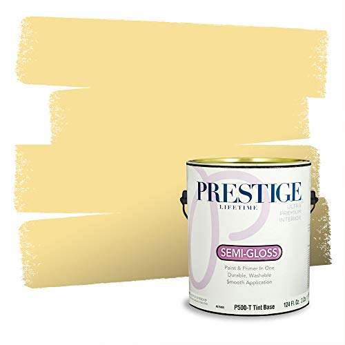 PRESTIGE Paints P500-T-3005-4AVP Paint and Primer In One, Toasted Oat, 1 gallon