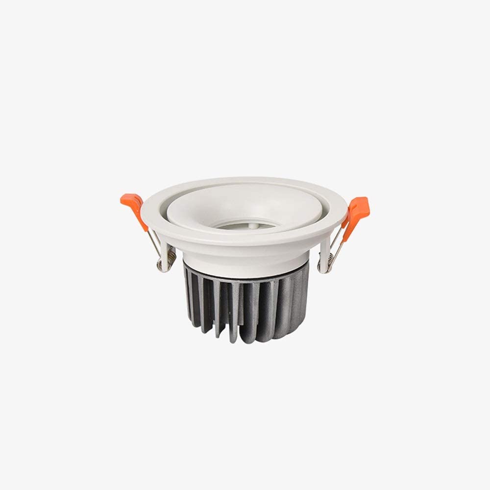 Spot de Plafond Encastrable Blanc LED Éclairage Magasin et Restaurant Projecteur Aluminium