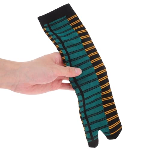 Calcetines Tabi divertidos de algodón Happyyami estilo japonés dos dedos para chanclas 2