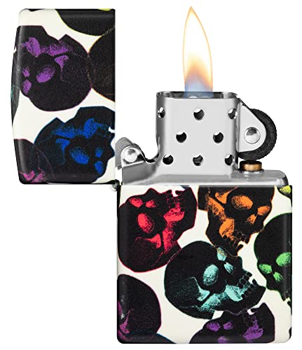 Encendedor de Bolsillo Zippo Skulls Glow in the Dark miniatura 3