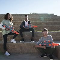 NERF Elite 2.0 Eaglepoint RD-8 Blaster, 8-Dart Trommel, abnehmbares Fernrohr und Abnehmbarer Lauf, 16 Darts, Bolzen, 27 Meter Schussweite – Ansicht 7