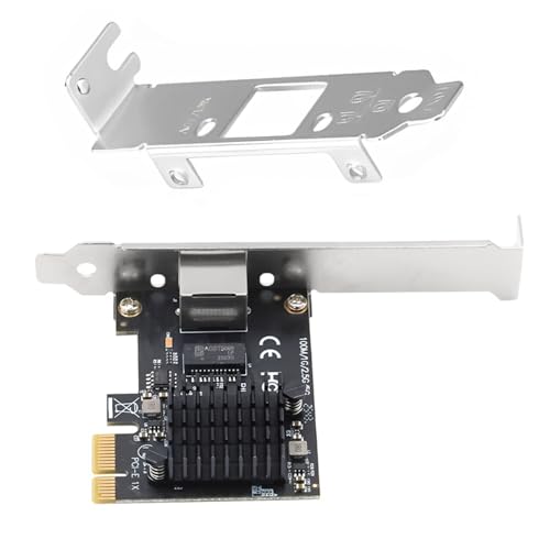 Tarjeta de Red Base-T con Controlador RTL8126 Adaptador Ethernet PCIe 5G miniatura 1