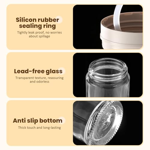 Juego de dispensadores de aceite y vinagre de alta calidad: cristal transparente para mesa 7
