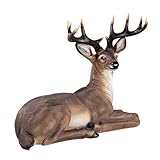 SHAODIE Outdoor Large-Sized Deer Garden Statue,Decorative Sculpture, 23 inches Indoor/Outdoor Garden Decoy Animal Statue Forest Fawn Sculpture