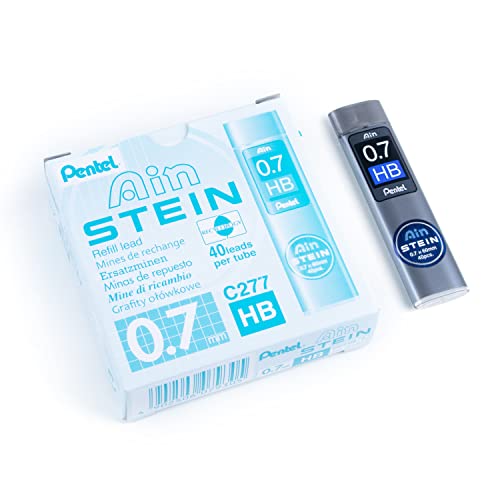 Mines 0,7mm HB Pentel C277 haute résistance pour un tracé net sans cassure