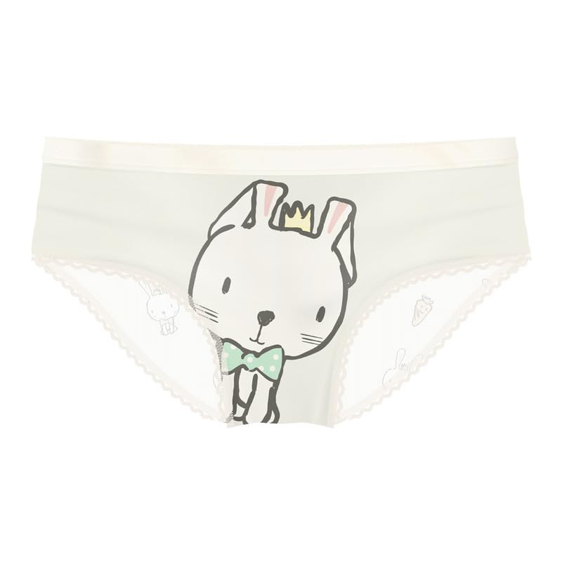 5-Pack Girls' RABBIT Design Ultra-Soft Microfiber Panties with Cotton Lining2