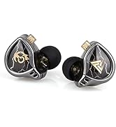Linsoul QKZ x HBB 10mm Titanium-Coated Diaphragm HiFi in-Ear Monitor Earphones with Semi-Open Cav...